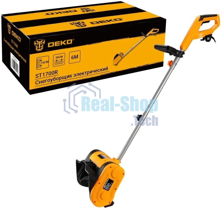 Снегоуборщик электрический Deko ST1700R 1.7кВт