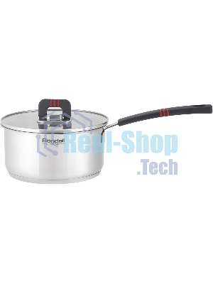 Ковш Rondell Stripes RDS-1635, 2 л, 18 см, с крышкой, сталь