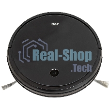 Робот-пылесос JVC JH-VR510 черный, 2500 мА·ч Li-Ion, уборка сухая/влажная, пылесборник контейнер 0.5 л