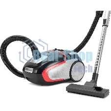 Пылесос Hyundai HYV-B4995 черный/красный, 400/2220 Вт, уборка сухая, пылесборник мешок 3.5 л