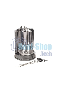 Шашлычница электрическая Kitfort KT-1404, 1400Вт серебристый