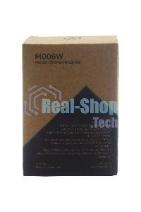 Мышь беспроводная Raskat M006W черный, 1600 dpi, радиоканал, USB, кнопки - 6