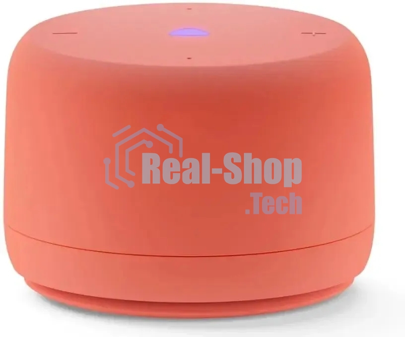 Умная колонка Yandex Станция Лайт 2 без часов Алиса coral 6W 1.0 BT/Wi-Fi 10м (YNDX-00028ORG)