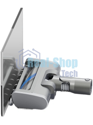 Пылесос вертикальный Vitek VT-CLSAQUA_RAPID серый стальной/серебристый, питание от аккумулятора, 220 Вт, уборка влажная/сухая, пылесборник 0.55 л