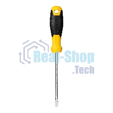 Отвертка шлицевая Deli DL6351251 5х125мм Материал: CR-V. Двухкомпонентная ручка. Хромированная