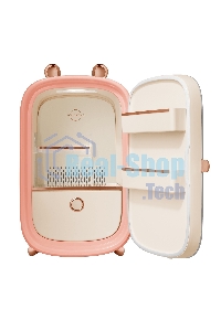 Мини-холодильник для косметики Maunfeld MFF43PK розовый 12.3л