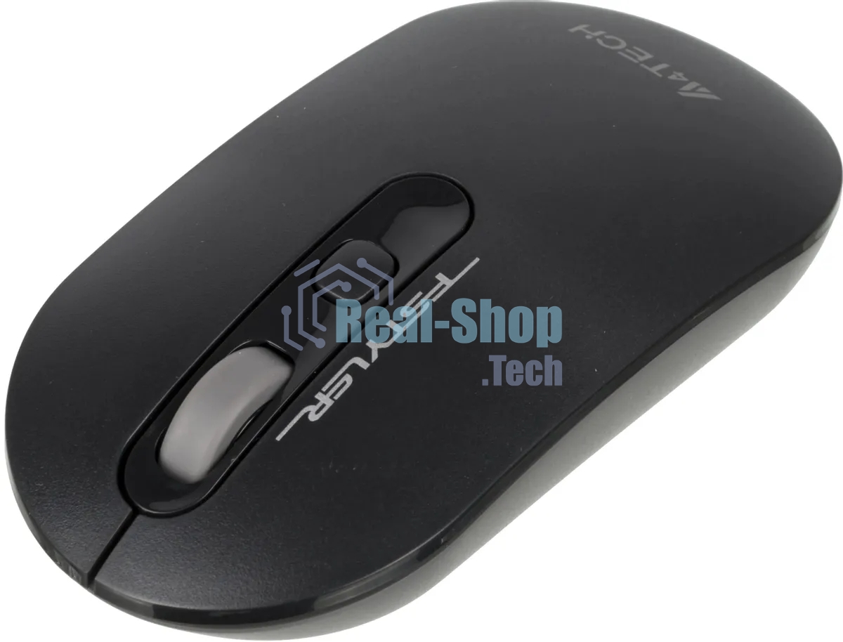Мышь беспроводная A4Tech Fstyler FG20S серый, 2000 dpi, радиоканал, USB, кнопки - 3