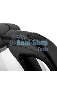 Чайник электрический BRAYER BR6106, 1100 Вт, 1 л, стеклянный, автоотключение, подсветка, черный