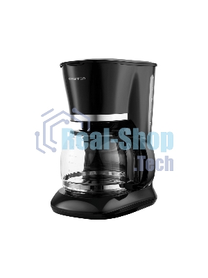 Кофеварка капельная Maunfeld MF-732BK черный, исп. кофе - молотый, 1,5 л, 1000 Вт