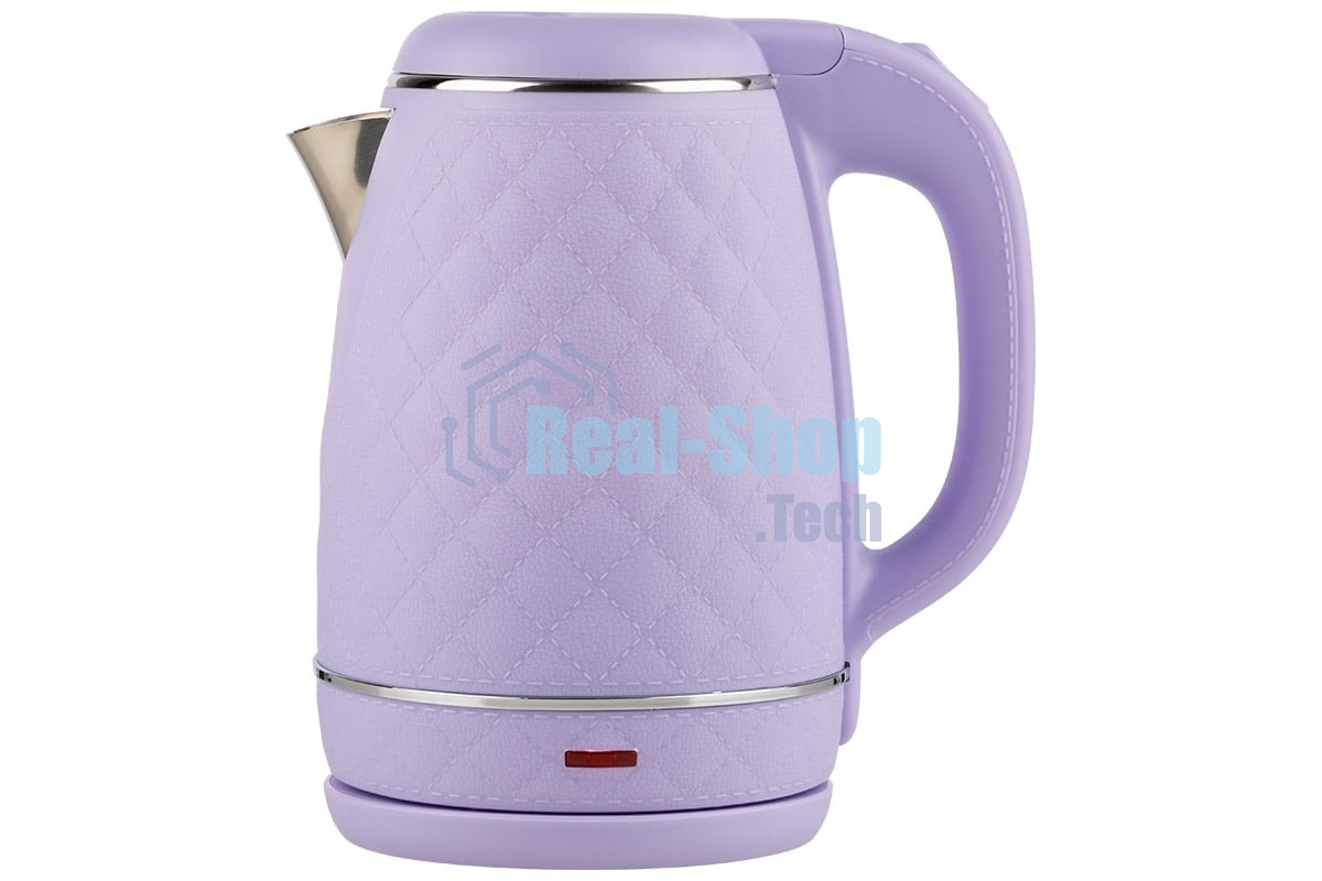 Чайник электрический Homestar HS-1007 1.7л лиловый, двойной корпус