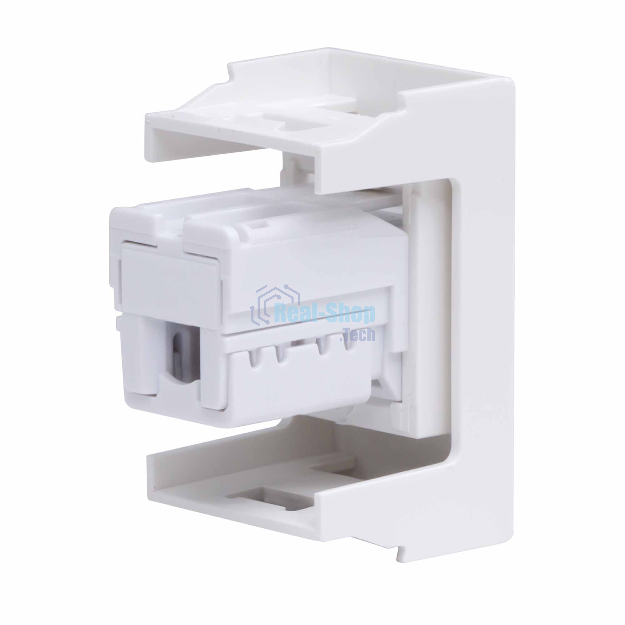 Розетка телефонная DKC Viva 45018 1-м 1 мод, RJ12, 6P6C, белый