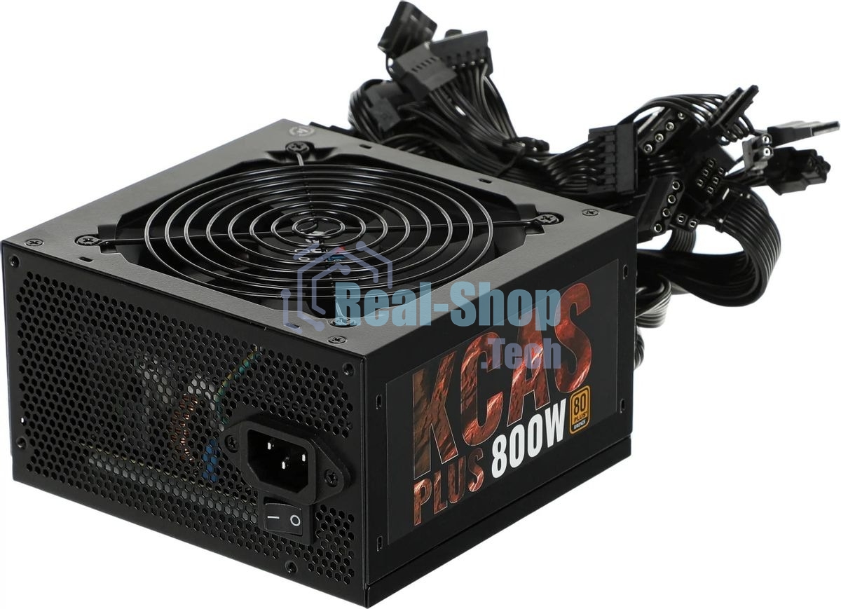 Блок питания Aerocool/Formula KCAS-800W, 800Вт, PLUS 80 PLUS Bronze, 120мм, черный