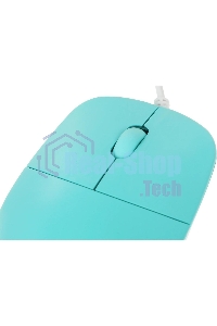 Мышь проводная Defender Azora MB-241 голубой, 1200 dpi, USB, кнопки - 3