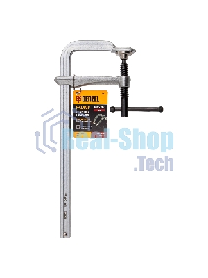 Струбцина Denzel F-образная, 100x300мм, кованая