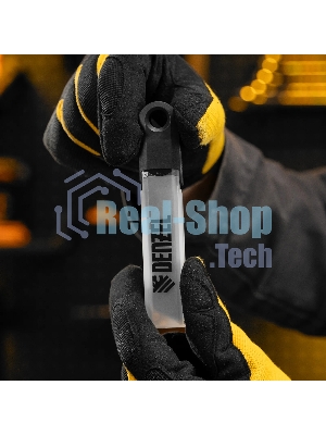 Лезвия Denzel 18 мм, сталь SK4 - 0,5 мм, супер острые, 5 шт.