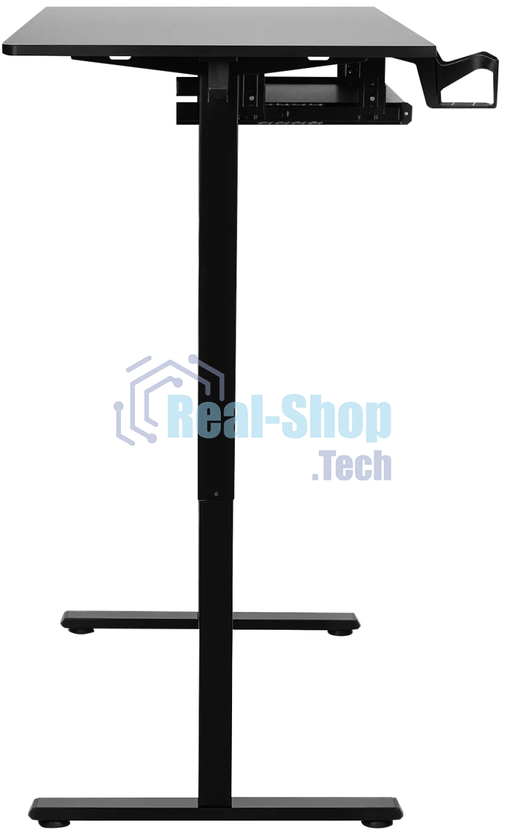 Стол игровой Defender Victory черн, 110x60, высота 72-117, полк 1