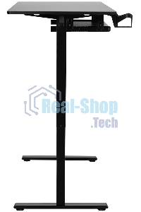 Стол игровой Defender Victory черн, 110x60, высота 72-117, полк 1