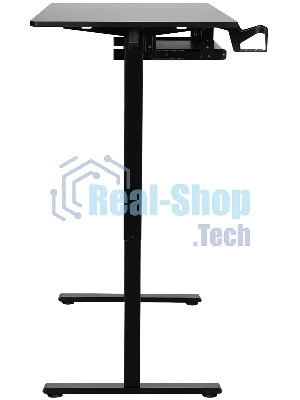 Стол игровой Defender Victory черн, 110x60, высота 72-117, полк 1