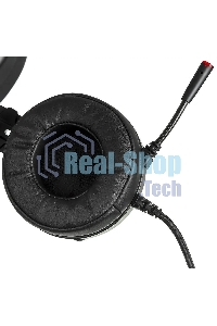 Гарнитура проводная с микрофоном A4 Bloody G525 черный 2м мониторные оголовье (G525 BLACK)