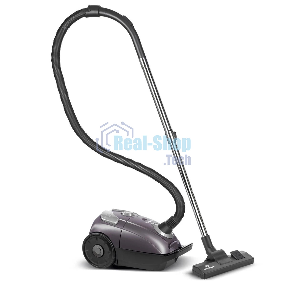 Пылесос Eurostek EVC-3017 фиолетовый, Потребляемая мощность – 2600 Вт, Мощность всасывания – 420 Вт