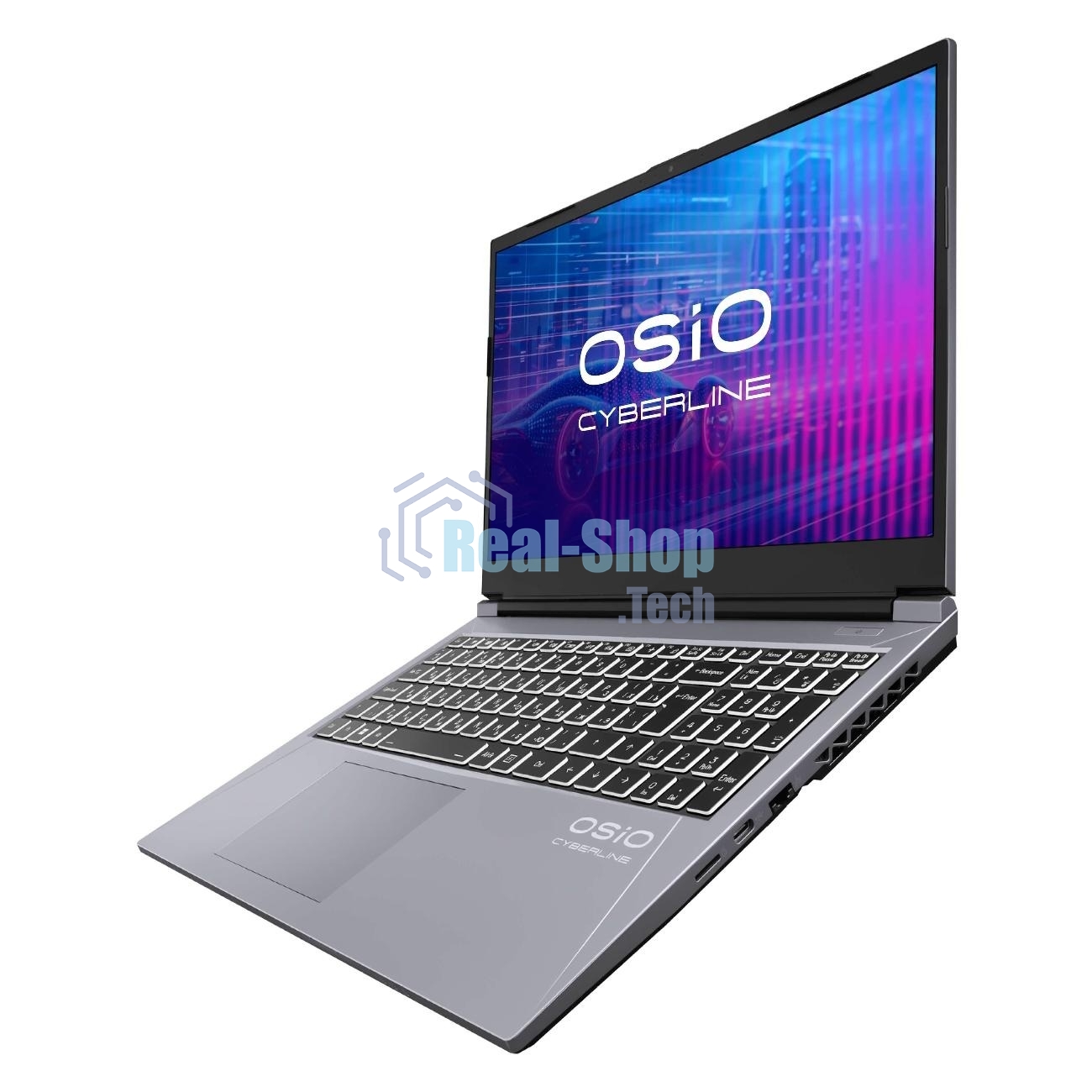 Ноутбук OSIO CyberLine C150i-003/ i5-12600H /NVidia RTX 4060/16/512/NoOS/(Ghz)/Gb/Ext: + не МПТ