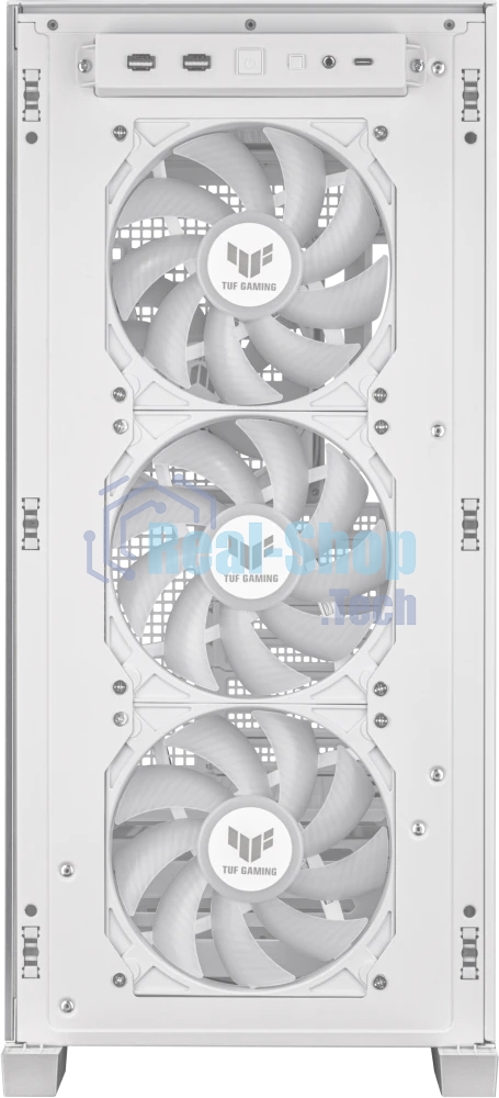 Компьютерный корпус ASUS TUF GAMING GT302 TG ARGb белый/GT302/ARGb FANS/WHT (90DC00I3-B19000)