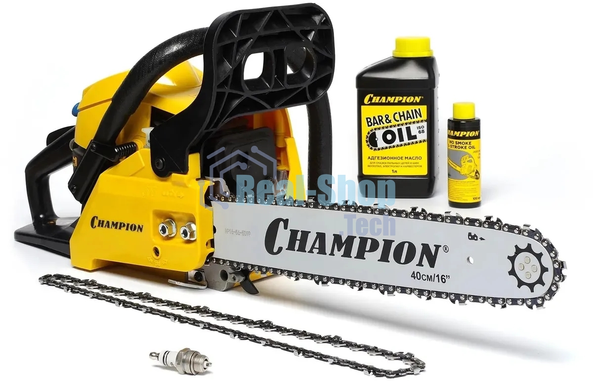 Цепная пила Champion PN237-16 1.5Вт 2л.с. дл.шины:16
