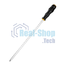 Крестовая отвертка со сквозным хвостовиком (ударная) Deli DL627012 PH4x300