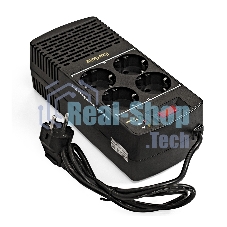 Стабилизатор ExeGate Power AD5000-1200 (1200VA/600W, диапазон 150...280В, 4 евророзетки)