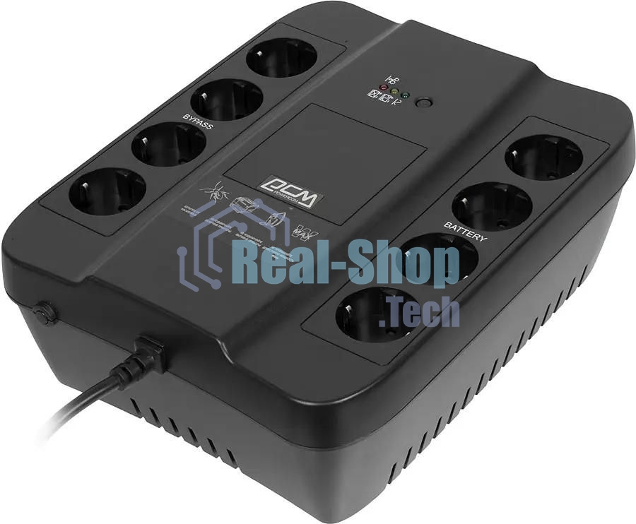 Источник бесперебойного питания Powercom Spider SPD-850U 510Вт 850ВА черный