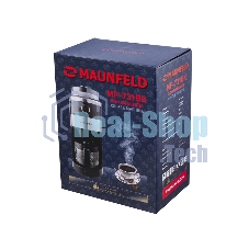 Кофеварка капельная Maunfeld MF-731BK черный, исп. кофе - зерновой/молотый, 0.83 л, 820 Вт.