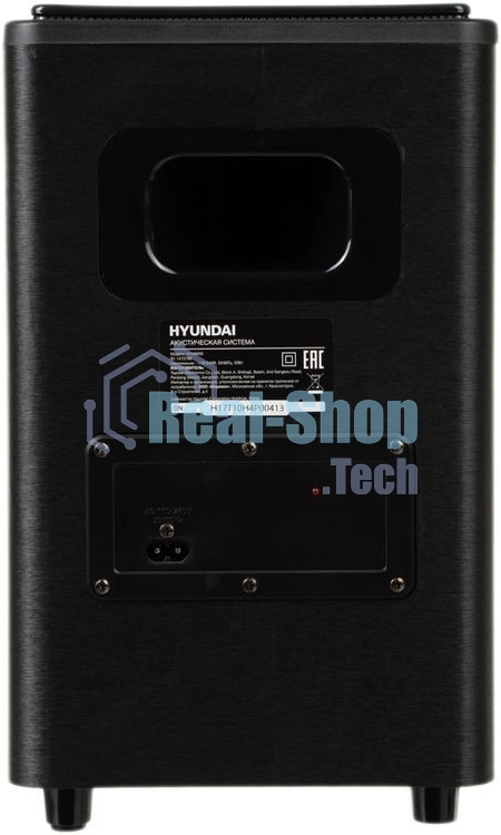 Микросистема Hyundai H-HA650 черный 150Вт FM USB BT SD/MMC/MS