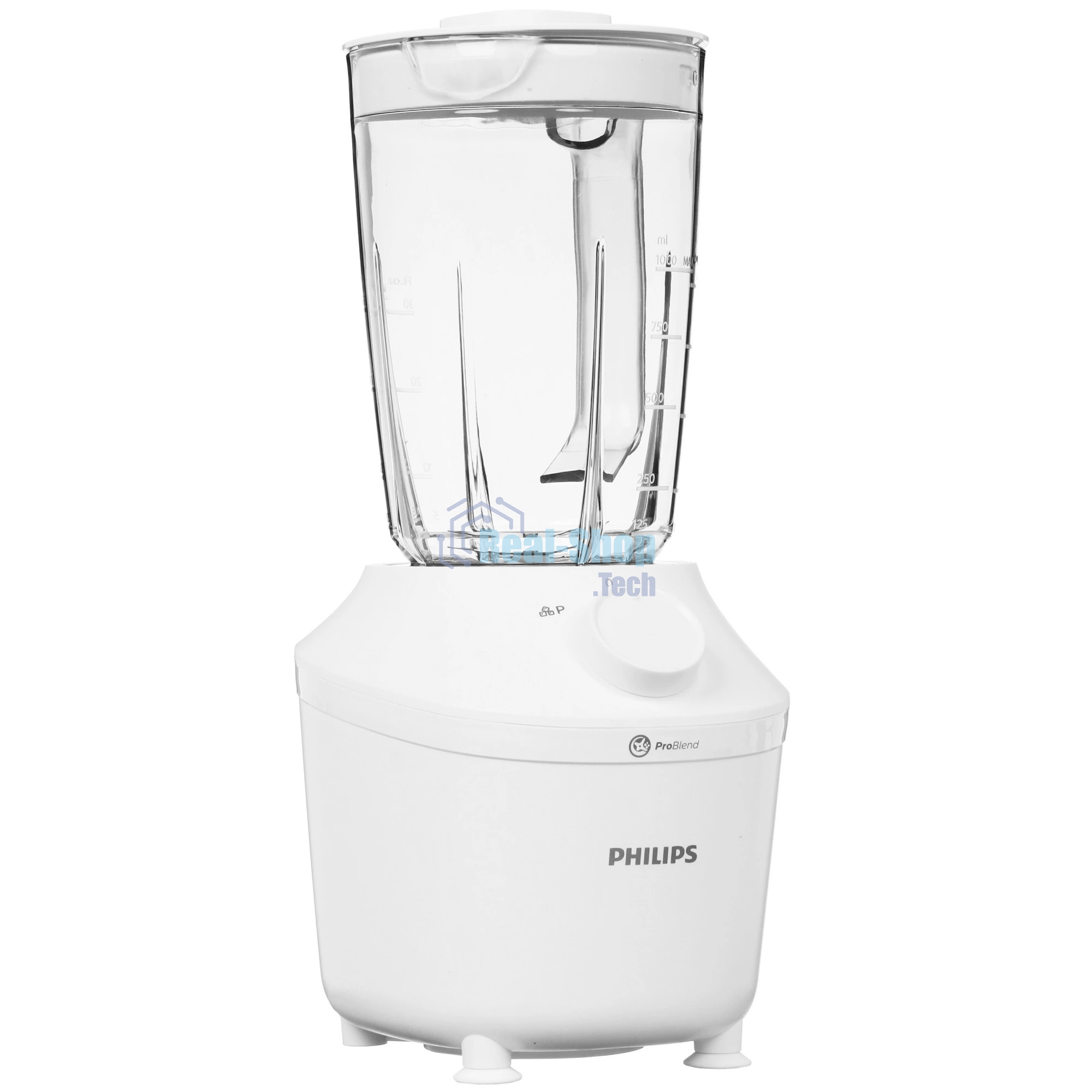Блендер стационарный Philips HR2041/00 белый, 450 Вт, 1 скорость