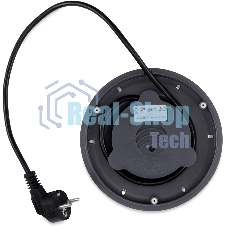 Чайник электрический Hyundai HYK-S7777 1.7 л, 2200 Вт, графит/серебристый корпус: металл