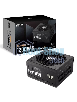 Блок питания ASUS TUF-GAMING-1200G (90YE00S0-B0NA00), 1200Вт, 80 PLUS Gold, 135мм, модульный, черный