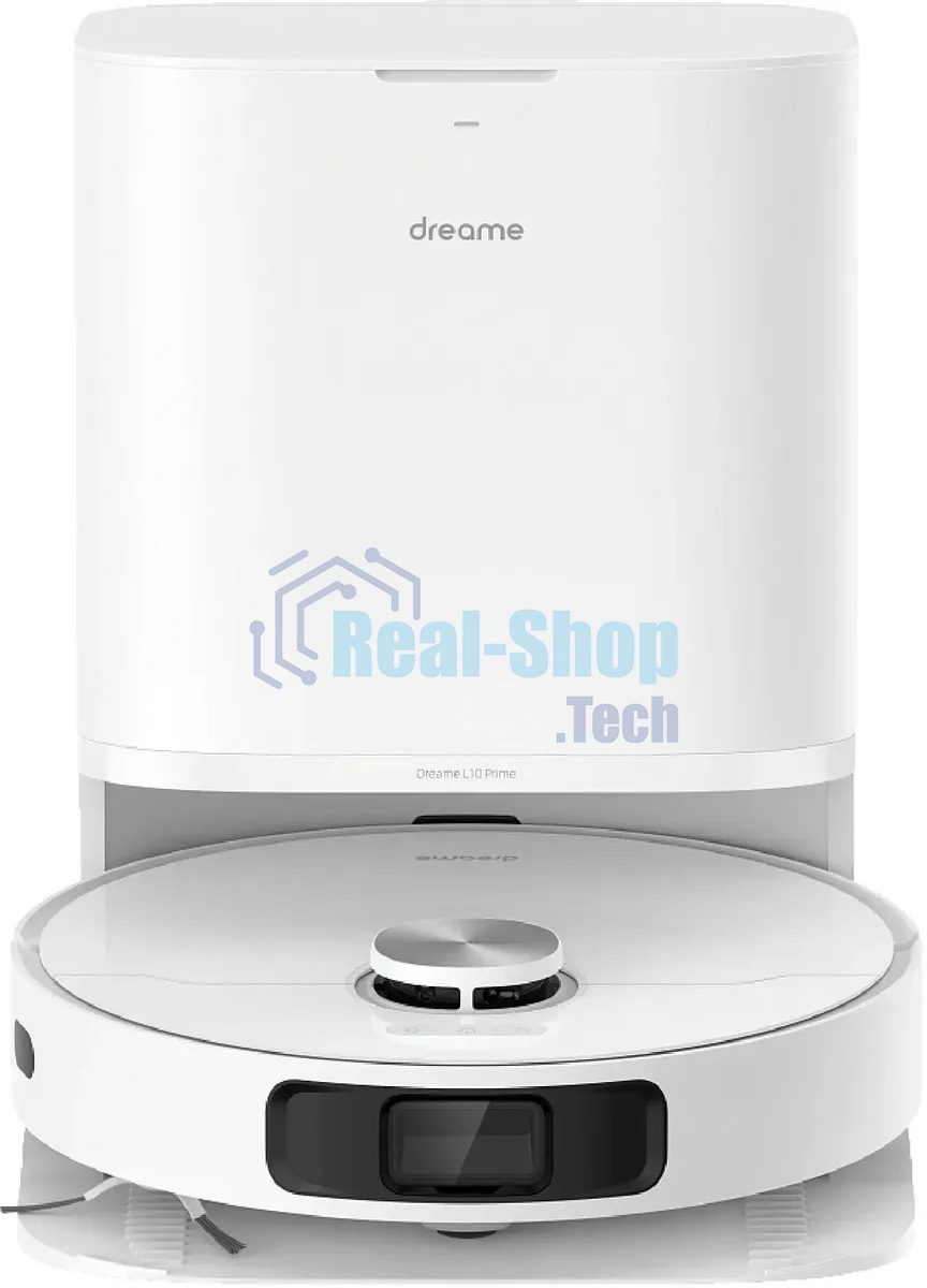 Робот-пылесос Dreame RLL11GC L10 Prime белый, 60 Вт, 5200 мА·ч Li-Ion, уборка сухая/влажная, пылесборник контейнер 0.45 л