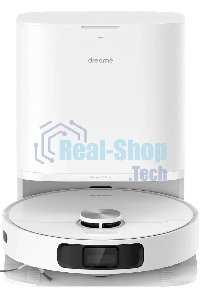 Робот-пылесос Dreame RLL11GC L10 Prime белый, 60 Вт, 5200 мА·ч Li-Ion, уборка сухая/влажная, пылесборник контейнер 0.45 л