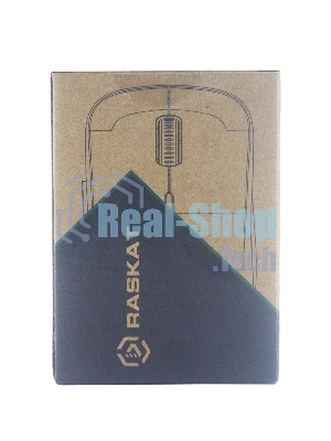 Мышь беспроводная Raskat M006W черный, 1600 dpi, радиоканал, USB, кнопки - 6
