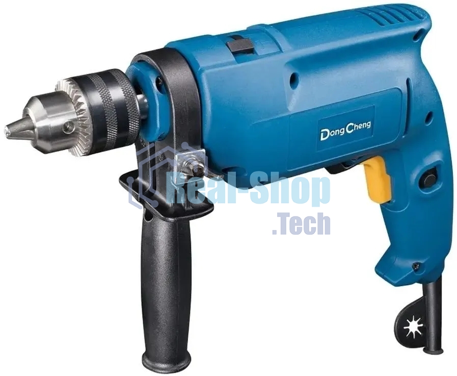 Дрель ударная DongCheng DZJ02-13 500Вт патрон:кулачковый реверс