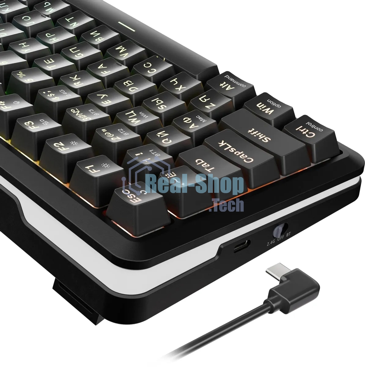 Клавиатура беспроводная Defender Redragon Flekact Pro black (USB/BT, 81 клавиша)