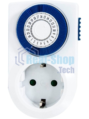 Розетка с таймером Feron (суточная) механическая 3500W/16А 230V