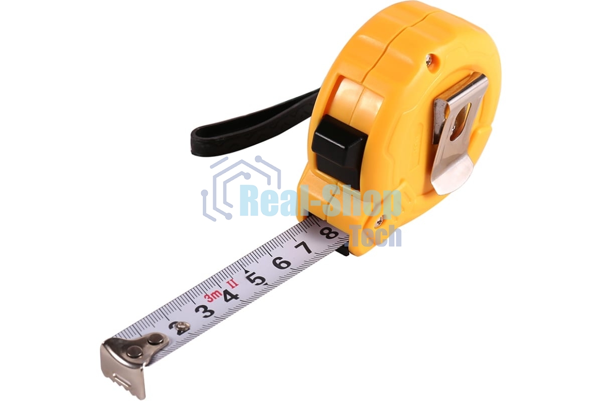 Рулетка Deli DL9003B 3мx16мм Метрическая. Корпус ударопрочный.