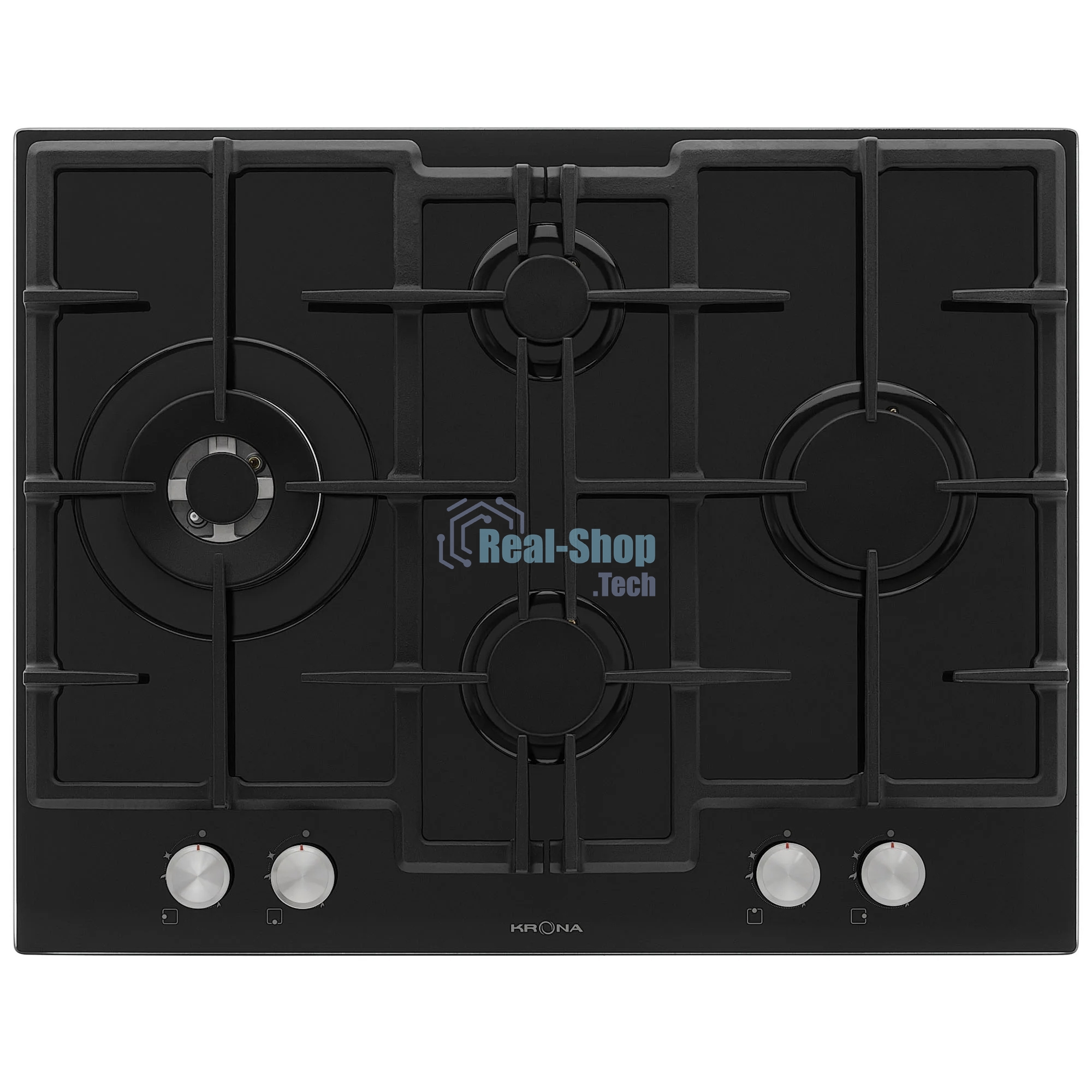 Газовая варочная панель Krona RITTER 67/60 BL независимая, черный