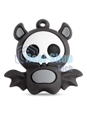 Флешка USB Smartbuy Wild Bat (SB32GbBat), 32Gb, USB 2.0, R/W 25/15, черный/серый/белый