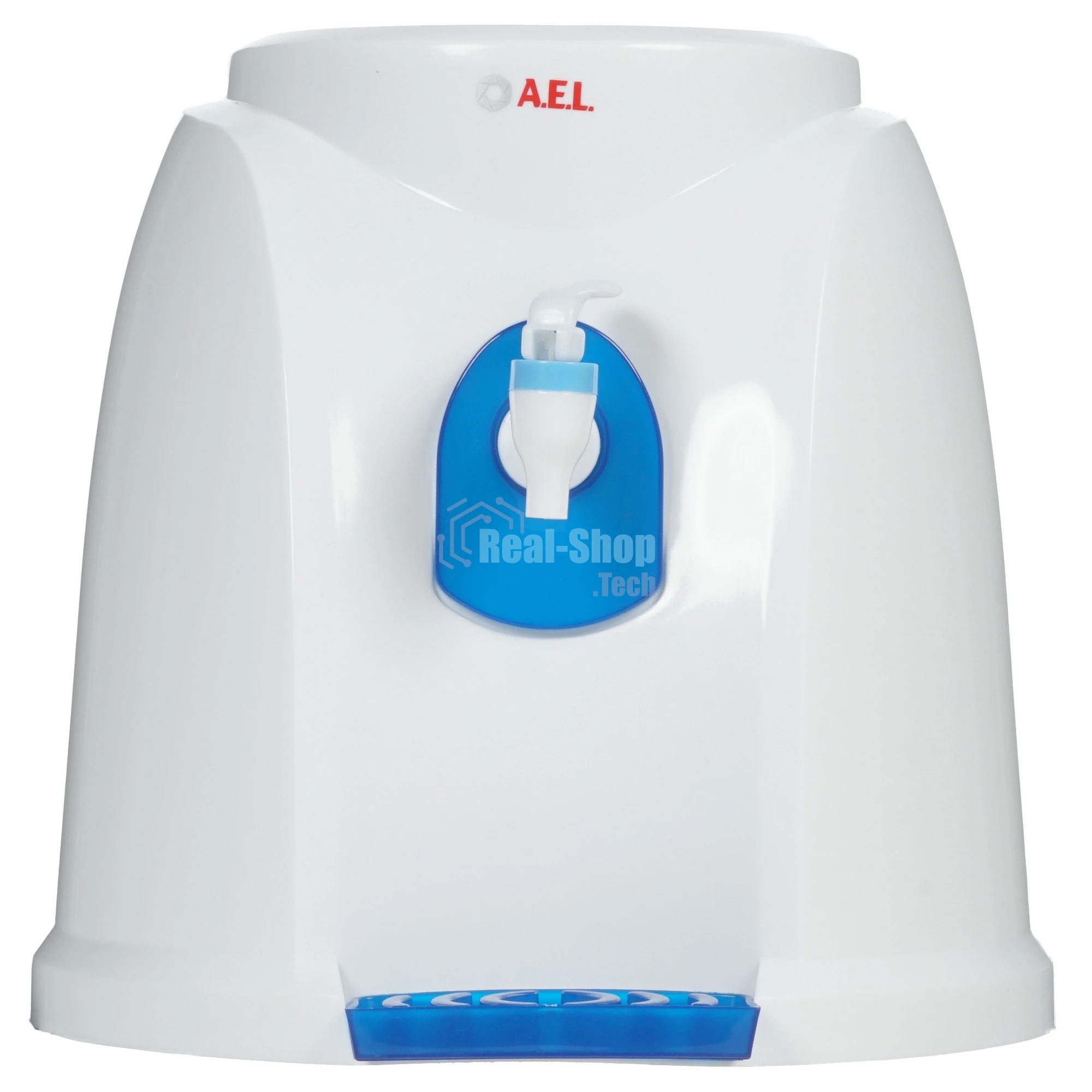 Кулер водораздатчик БЕЗ НАГРЕВА И ОХЛАЖДЕНИЯ, AEL T-AEL-102, настольный, 1 кран, белый, 00235