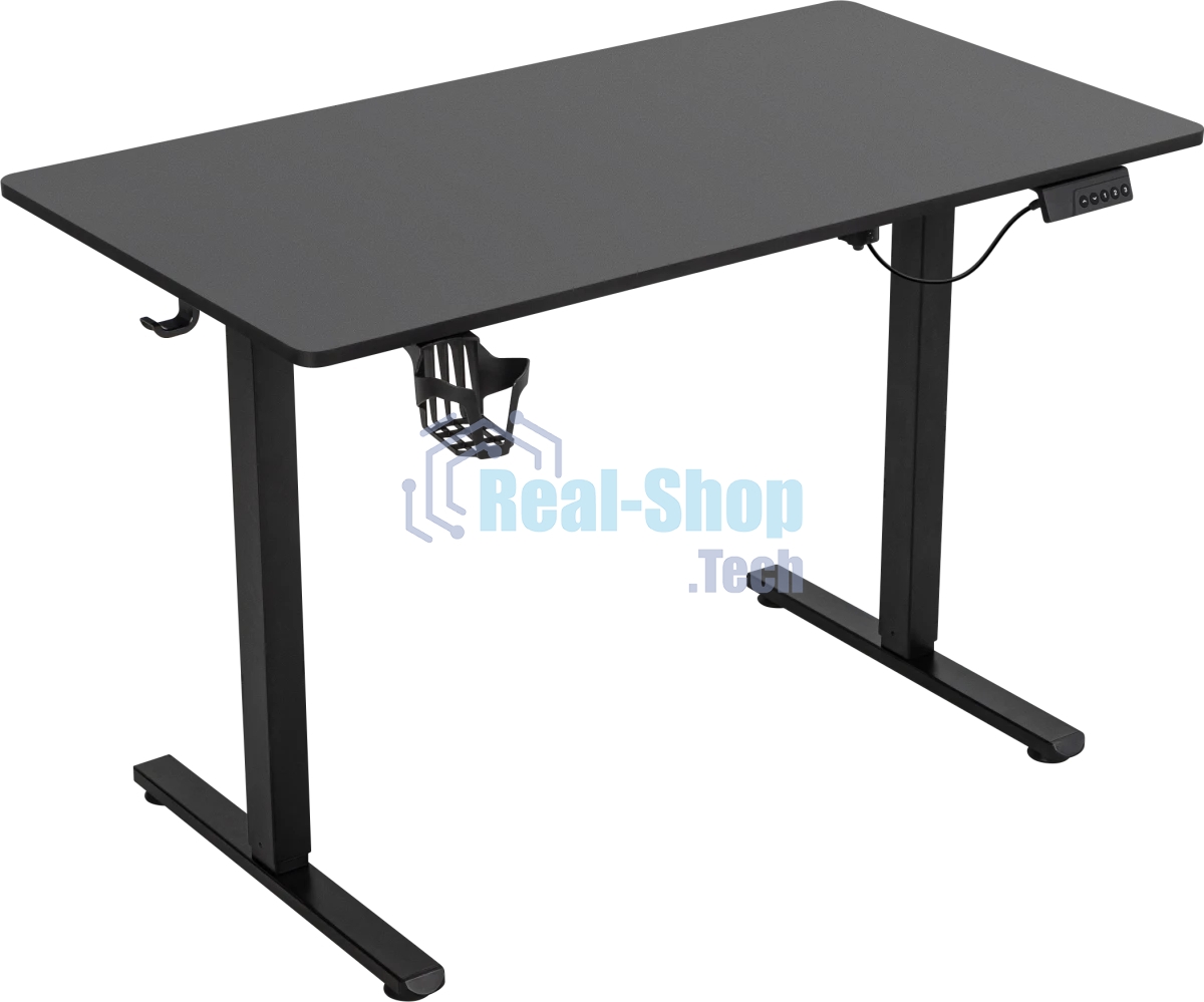 Стол игровой Defender Pulse черн, 110x60, высота 70-115 см 1