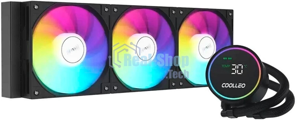 Система жидкостного охлаждения Coolleo ICE Fairy DIG 360 LITE BK (DIG-360-LITE-BK)