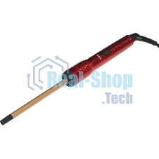 Щипцы для завивки волос Sinbo SHD 7077 красный/золотистый, 10 мм, 200 °C, 1 режим