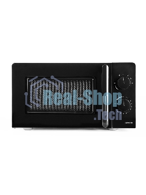 Микроволновая печь Centek CT-1552 черный, 20 л, 700 Вт, переключатели — поворотный механизм