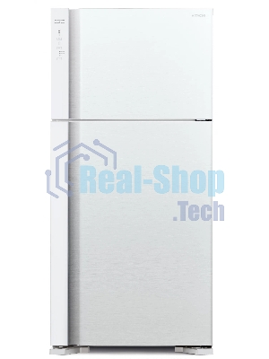 Холодильник Hitachi R-V660PUC7-1 PWH белый двухкамерный инвертер 405/145л морозилка сверху